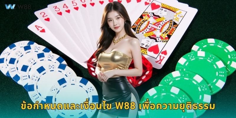 ข้อกำหนดและเงื่อนไข W88 เพื่อความยุติธรรม